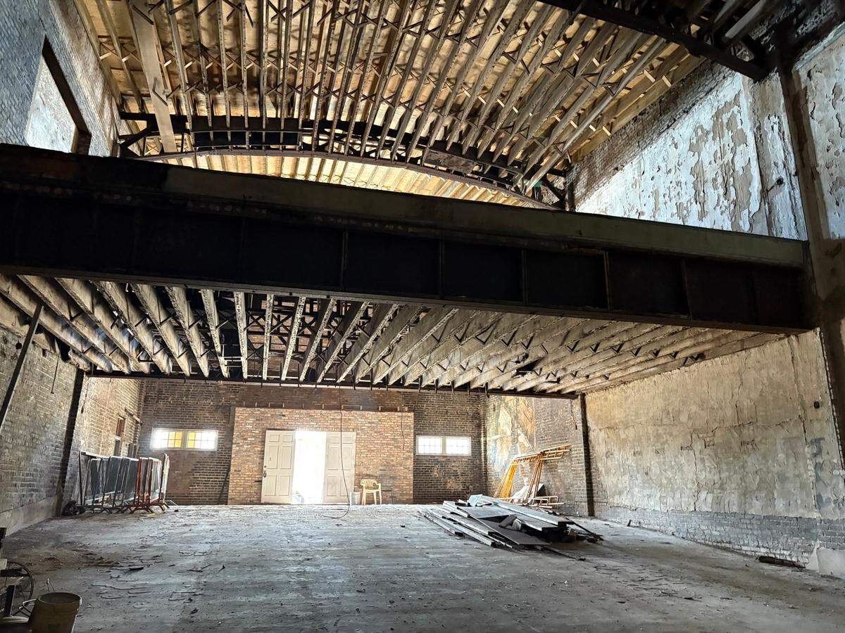 The old A&G theater building in Bay St. Louis sits vacant on Tuesday, June 24, 2025.
