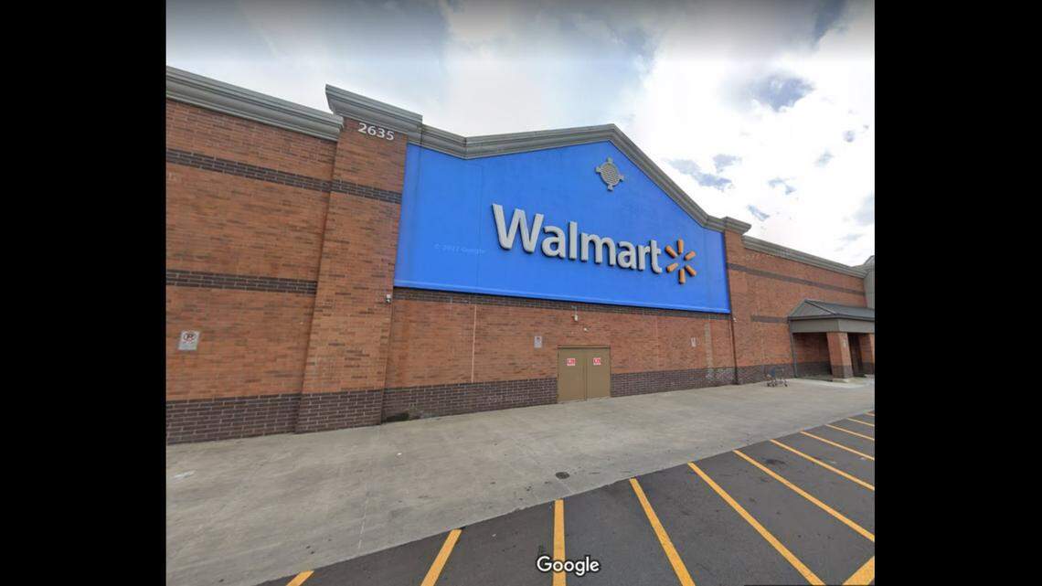 A woman was arrested and charged after a man accused her of stabbing him with a needle filled with “a foreign substance” at Walmart in Duluth, Georgia, police say.