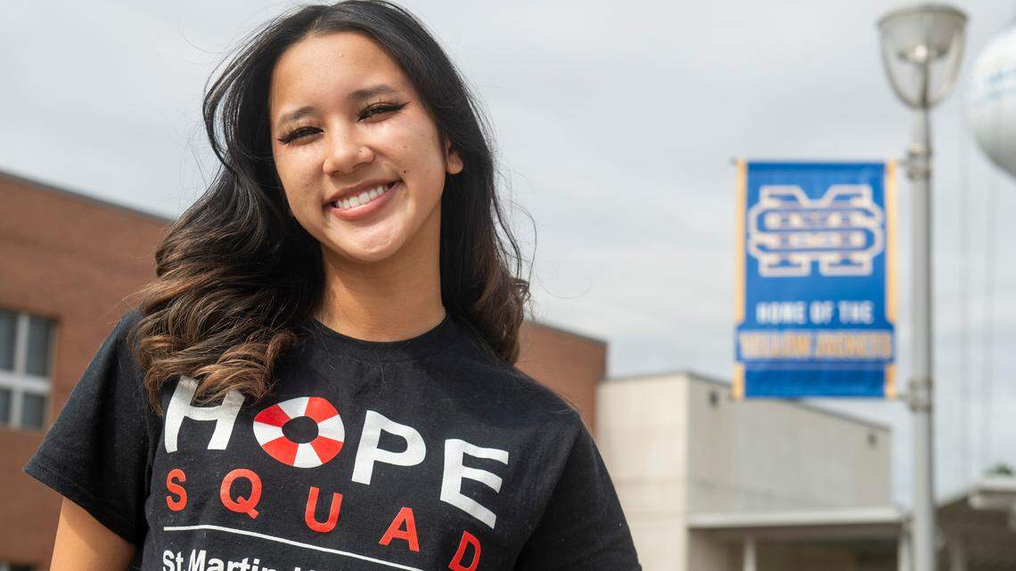 Anxiety, depression threatened to kill her. But Coast teen found her voice and Hope Squad