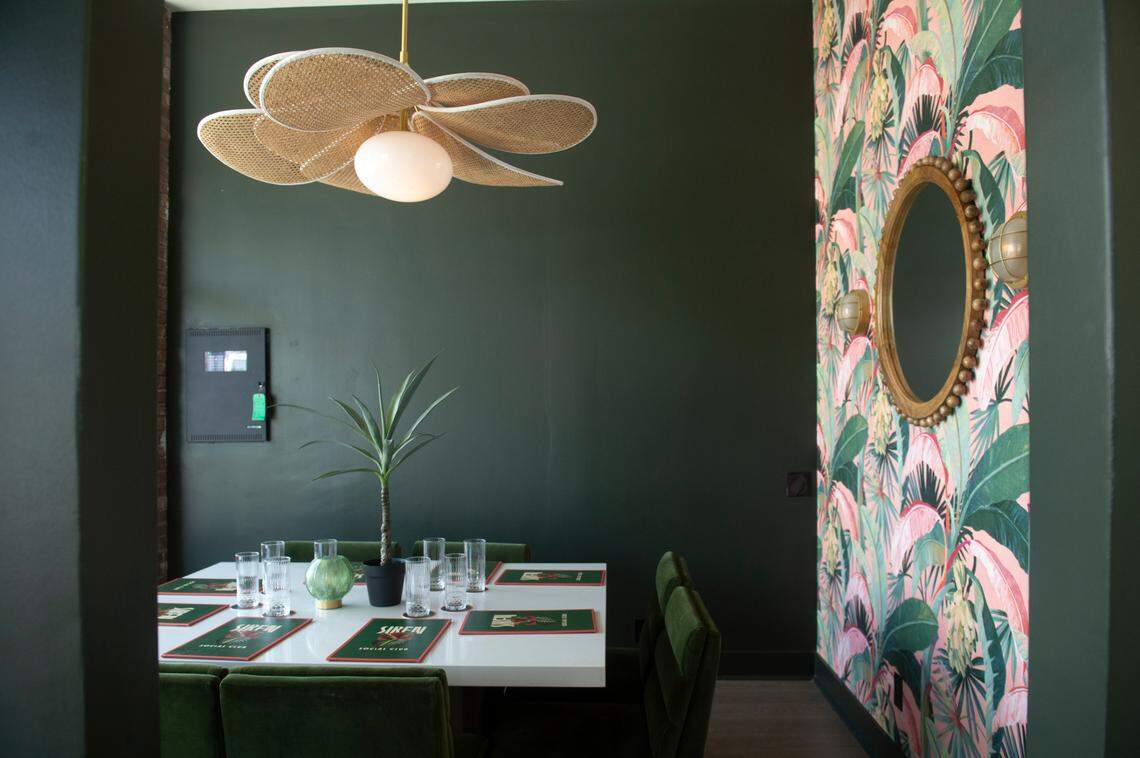 The party room at Siren Social Club inside Hotel Vela in Gulfport on Thursday, Oct. 31, 2024.