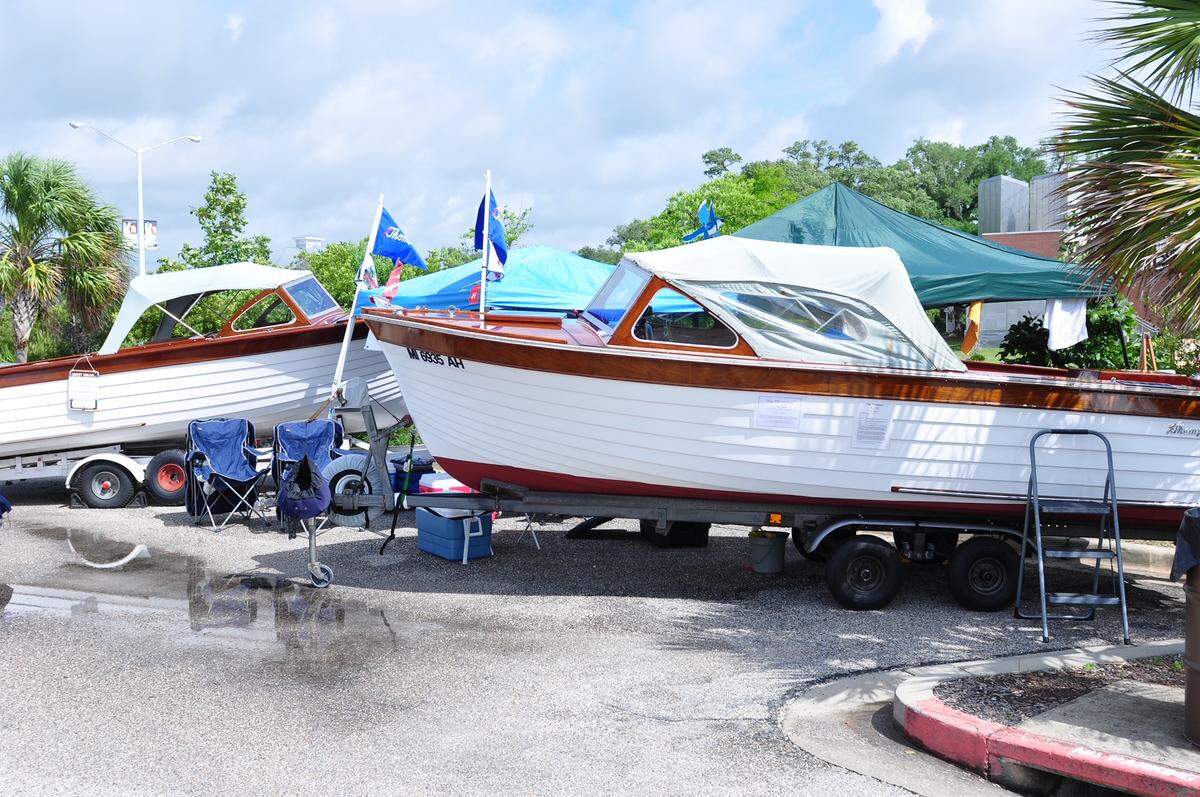 Wooden and classic boats will be displayed in the water and on trailers at the Wooden Boat Show in Biloxi this weekend.