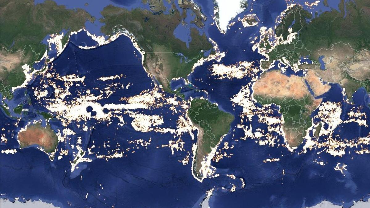 A new satellite-based technology from Google, Oceana, and SkyTruth aims to help governments and the public track the movement of tens of thousands of fishing vessels across the world, in nearly real time.