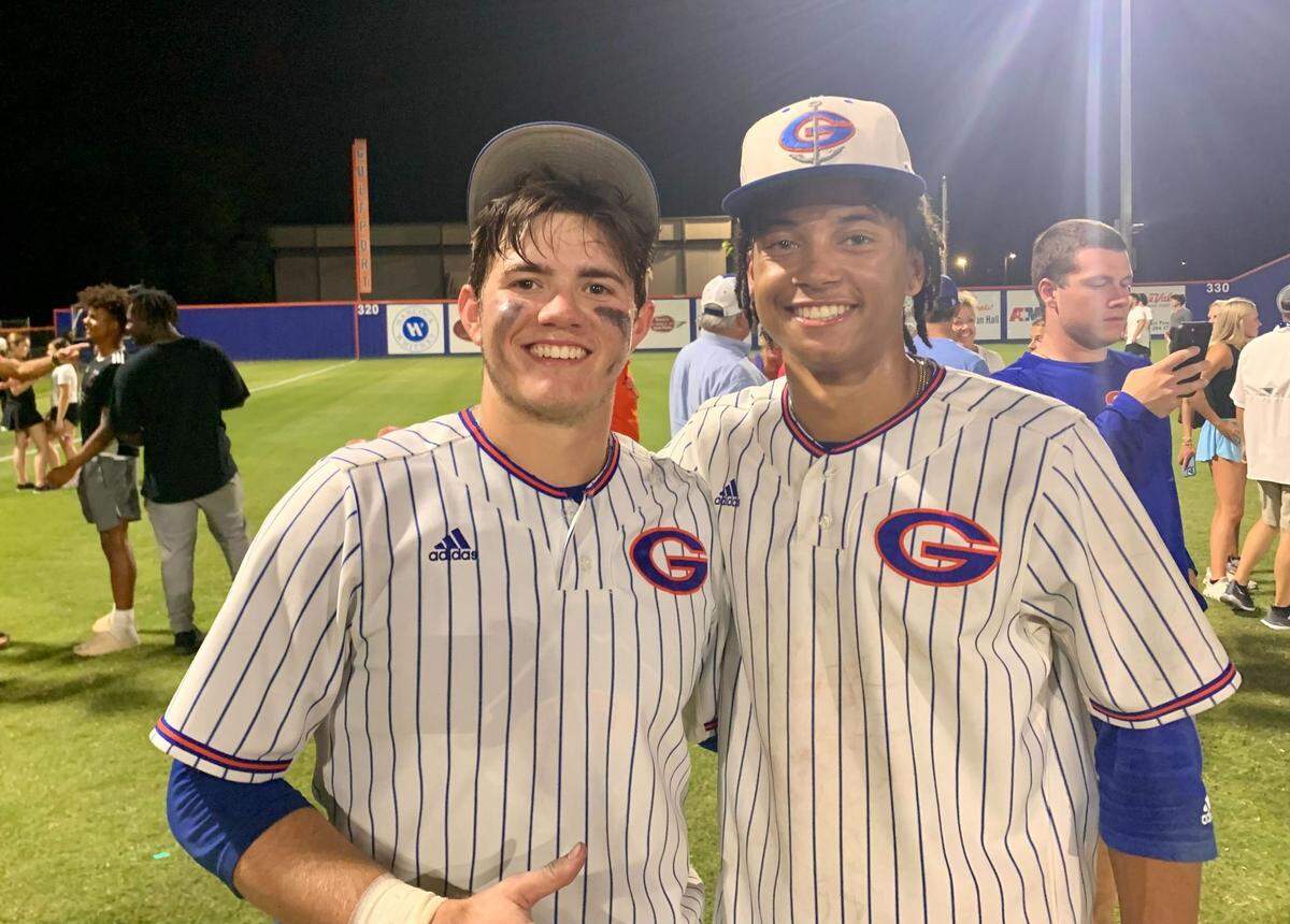 Prince Cottonham and Dawson Hall were instrumental in powering Gulfport past Northwest Rankin for the South State title on May 22, 2023.