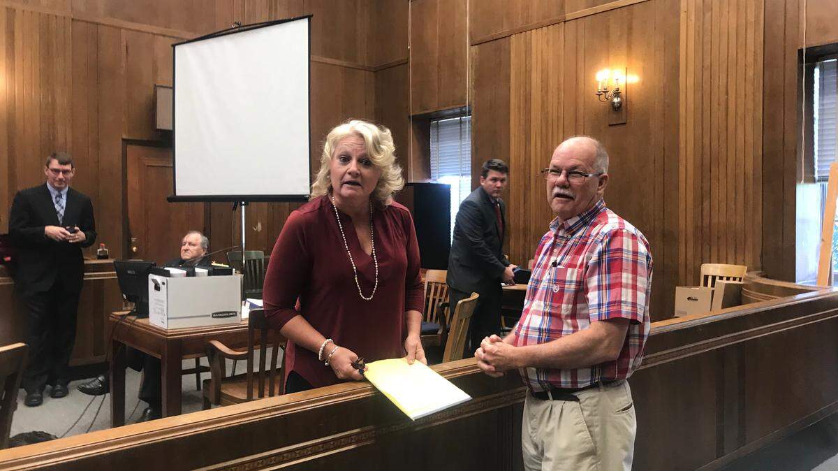 Carmon Brannan, a former George County jail nurse, is on trial for manslaughter in Warren County.