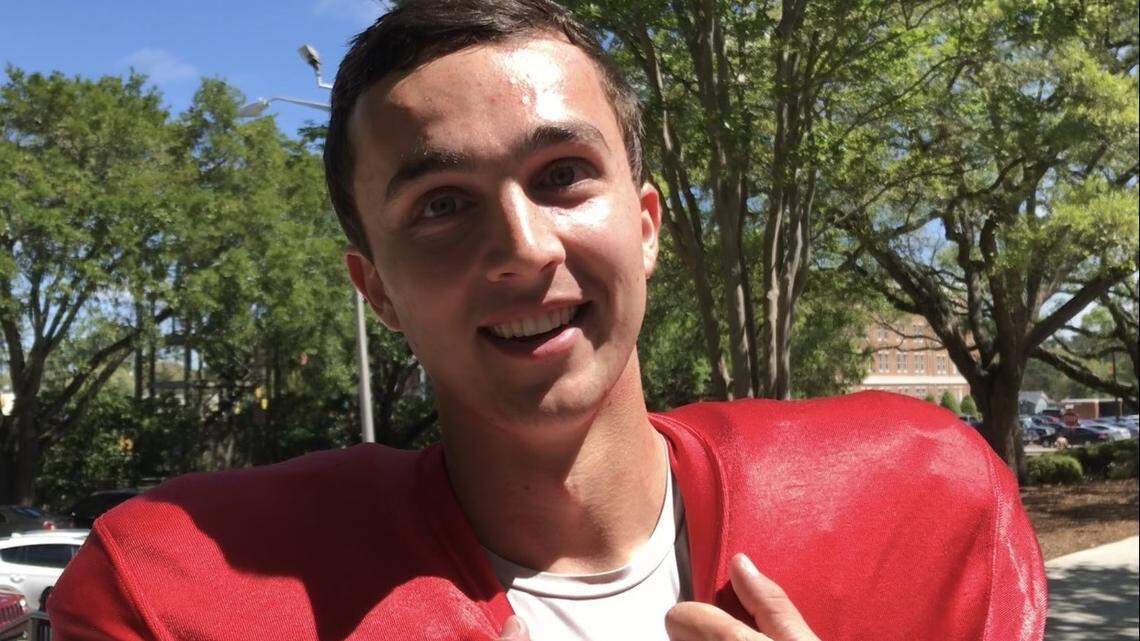 Sophomore Jack Abraham, a transfer from Northwest Mississippi CC, is looking to advantage of his opportunity this spring at Southern Miss.