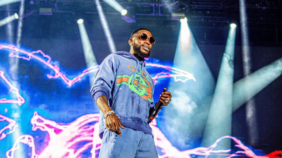 Gucci Mane performs during the Festival d’ete de Quebec on Friday, July 12, 2019, in Quebec City, Canada.