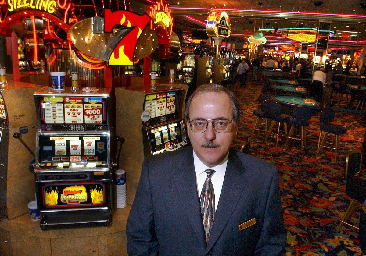 Casino Magic Biloxi General Manager John Ferrucci on the floor of the Biloxi casino in this Sun Herald file photo.