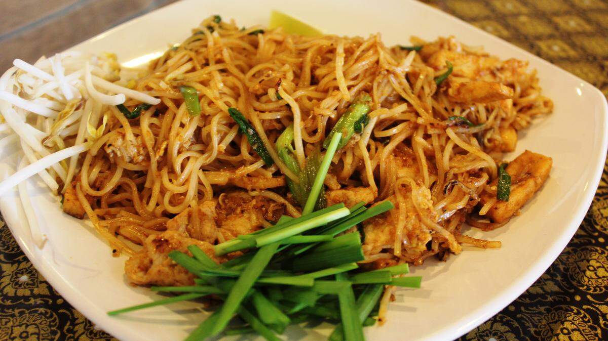 JULIAN BRUNT/SPECIAL TO THE SUN HERALDPad Thai may be the most famous Thai dish of all.