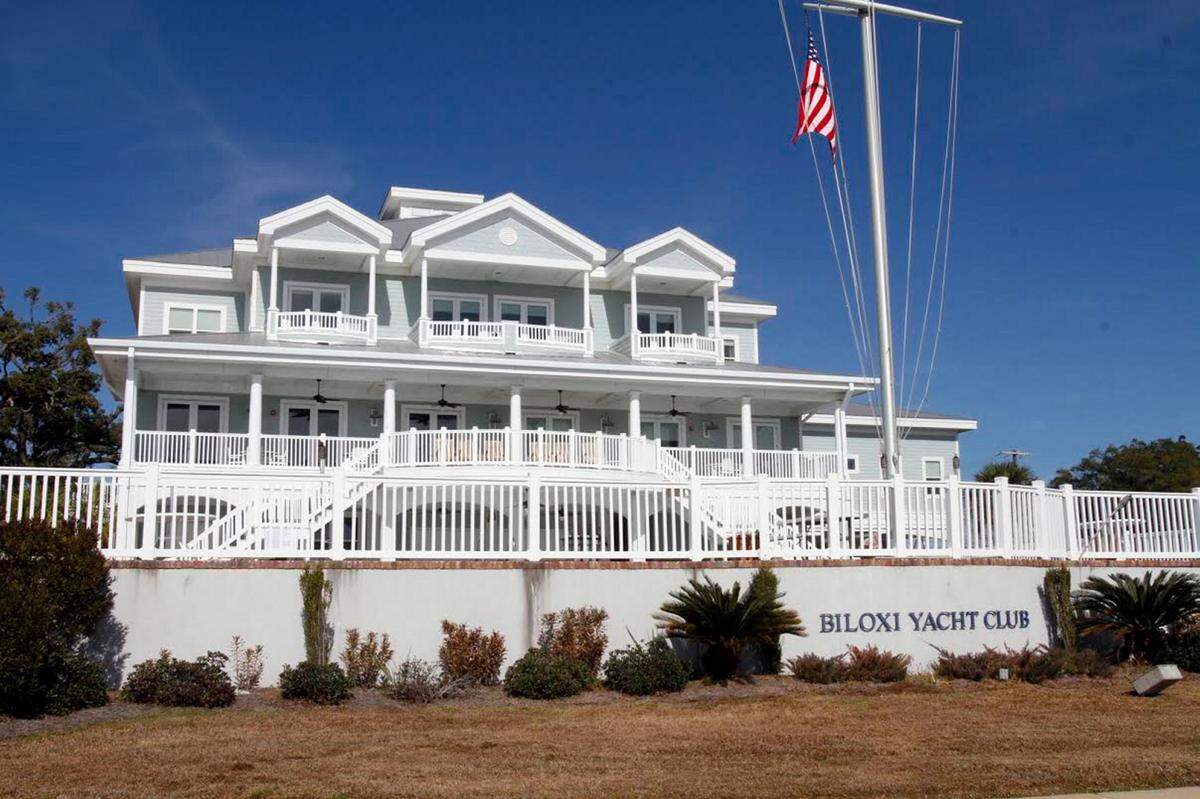 The Biloxi Yacht Club on the beach was sold and the owner is looking for a new purpose for the dramatic Southern-style building with a swimming pool. He also owns a former casino in east Biloxi and will open an entertainment venue there.