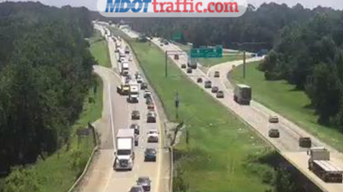 Update: Bridge blockage cleared, traffic moving full speed on I-10 in South MS