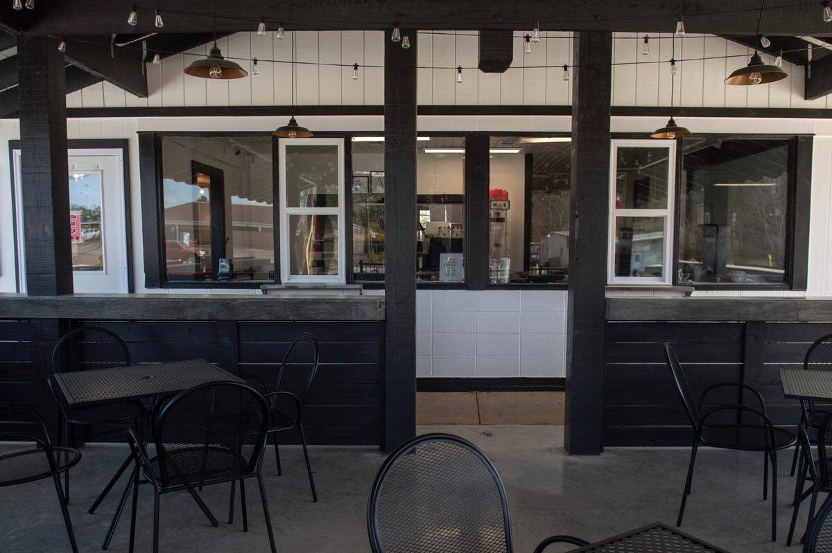 The order window at Luckies Diner, a new ‘50s inspired diner in Vancleave on Monday, March 10, 2025.