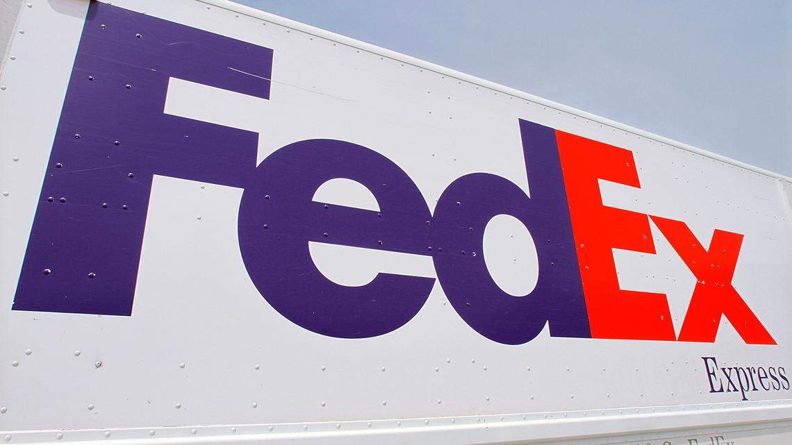 A FedEx truck driver was killed when he ran a stop sign and collided with an Amtrak train in west Georgia on Nov. 28, state troopers said.