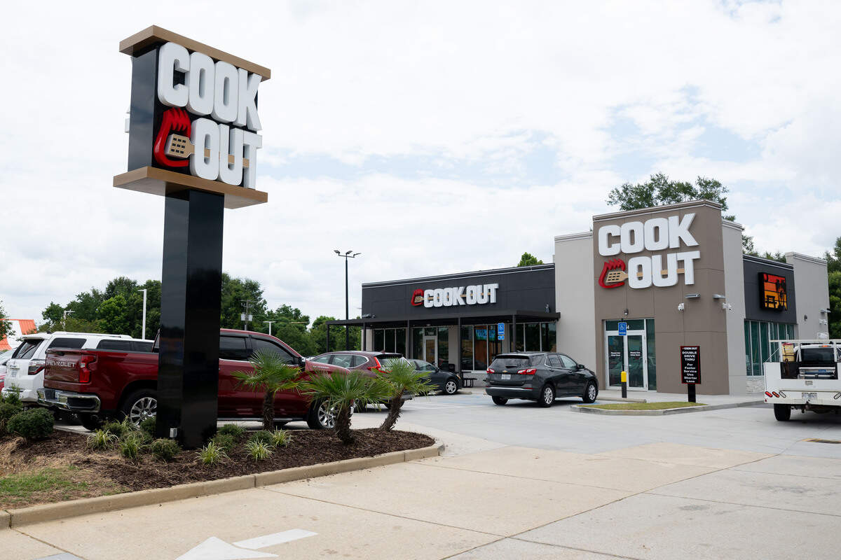 The new Cook Out in Gulfport has been busy since its grand opening.