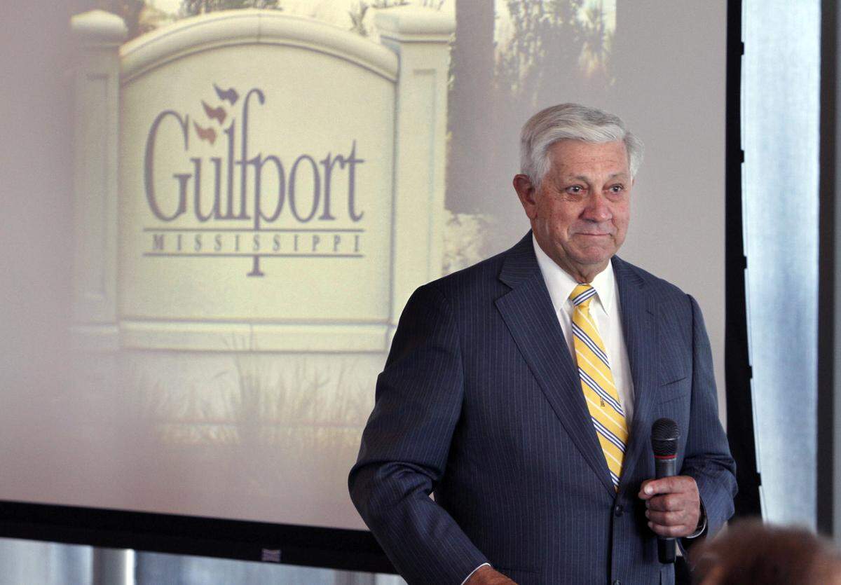 George Schloegel is pictured during his time as Gulfport’s mayor.