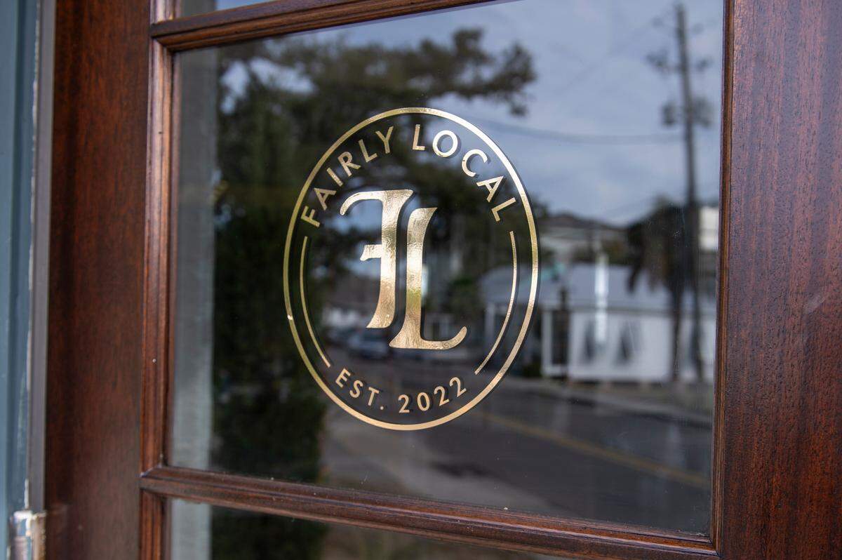 Fairly Local, a new menswear shop in the old post office building in Bay St. Louis on Thursday, Dec. 7, 2023. The shop, which is the second in a small chain, will have an in-store barber shop, coffee shop, humidor for cigars and a variety of menswear brands.