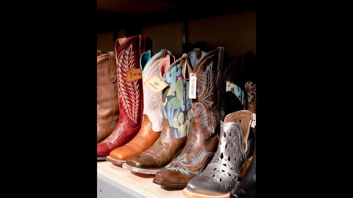 Stylish boots are the specialty of Ariat, which now is open at Gulfport Premium Outlets.
