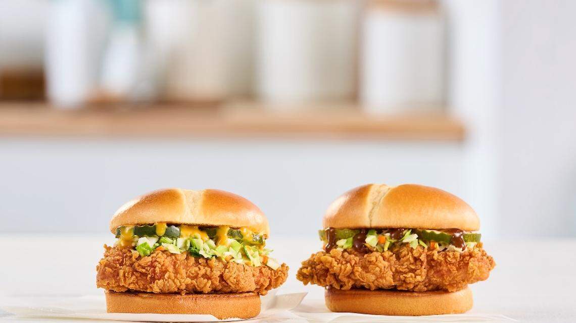 Bojangles is adding two barbecue versions of its beloved Bo’s chicken sandwich, each featuring barbecue sauce or Carolina gold sauce.