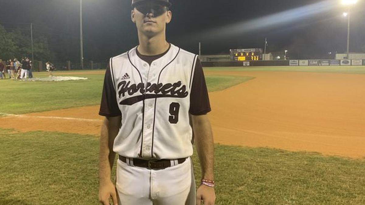 Hollis Porter picked up two hits in the win over Vancleave on May 15, 2022.