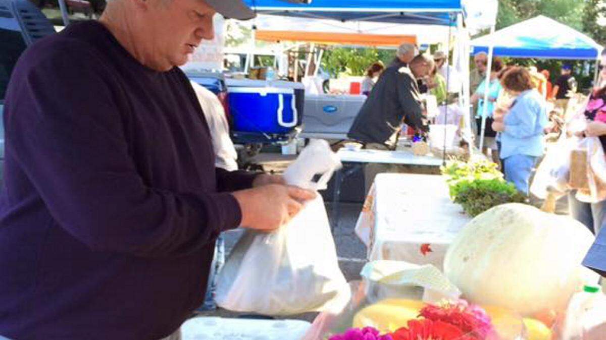 PHOTO COURTESY LONG BEACH FARMERS MARKET 
 The Long Beach Farmers Market is currently located in the parking lot of First United Methodist Church on Pine Street.