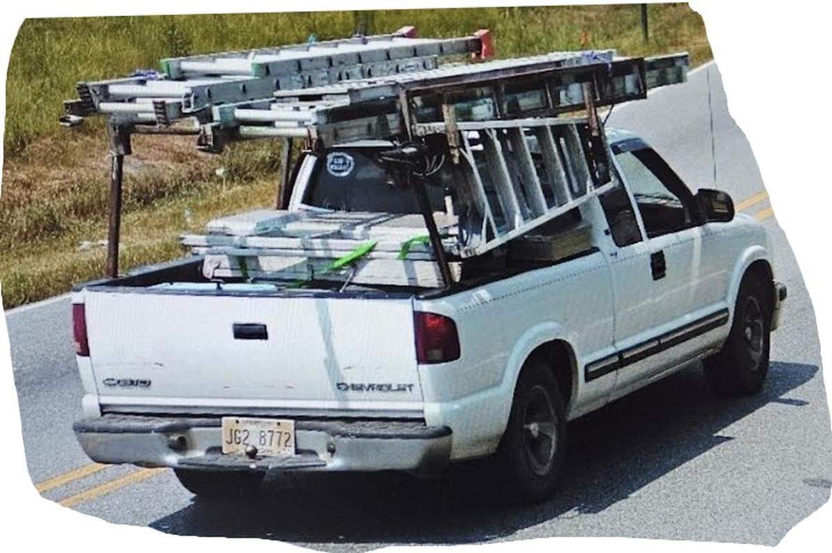 Deputies have found the truck they believe Aaron Blake Haylock was driving.