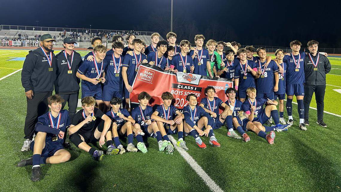 St. Patrick breaks through for first boys soccer championship in nearly a decade