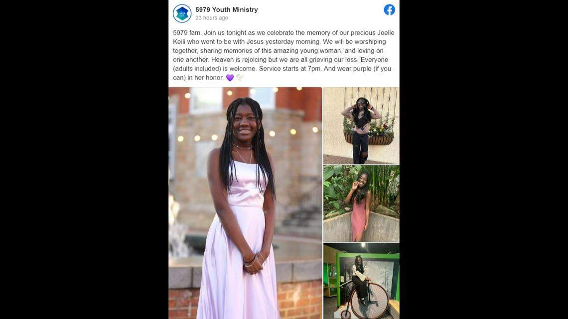 Georgia teen Joelle Keili died March 27 when a motorcyclist fleeing police crashed into the car she was in, state troopers say.