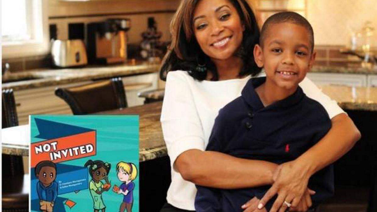 DONNA CAMPBELL/SPECIAL TO THE SUN HERALDMoss Point native Dwylett Montgomery and her son Kellen co-authored a book that helped him develop a love of reading. The two will be special guests at Saturday's 'Reading on the River' at the Moss Point Riverfront.