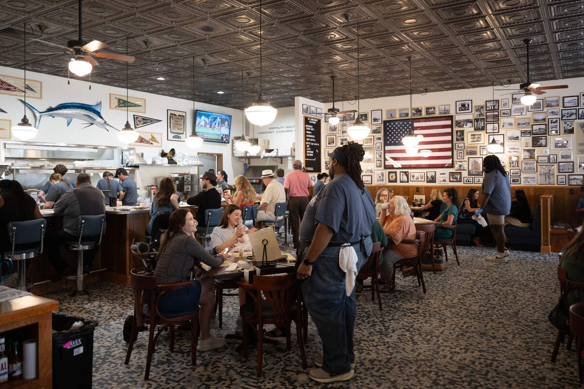 The main dining area of The Downtowner in Gulfport on Tuesday, June 9, 2026.