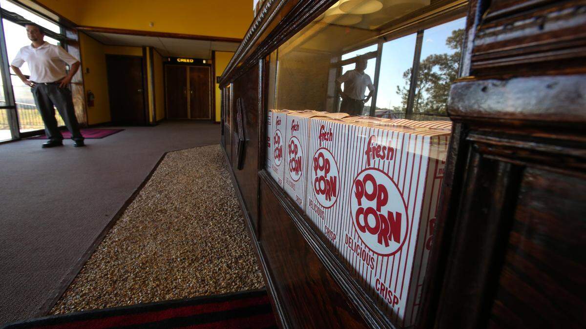 JUSTIN MITCHELL/SUN HERALDBeacon manager Chris Dulworth said many couples frequent the movie theater for date night.
