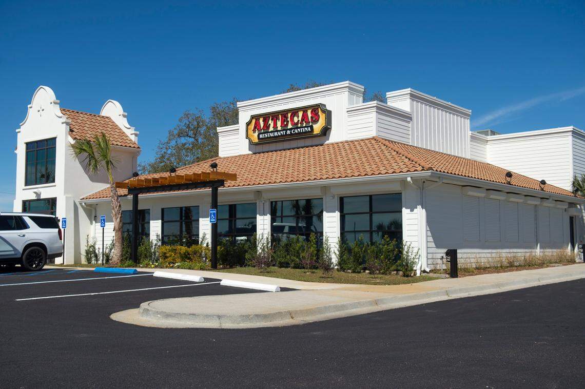 The newest location of Aztecas Restaurant and Cantina in Biloxi on Thursday, March 6, 2025.