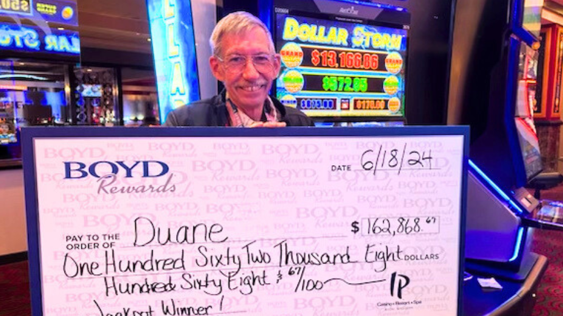 String of jackpots continues at MS Coast casinos, this time with a $5 bet on a slot game