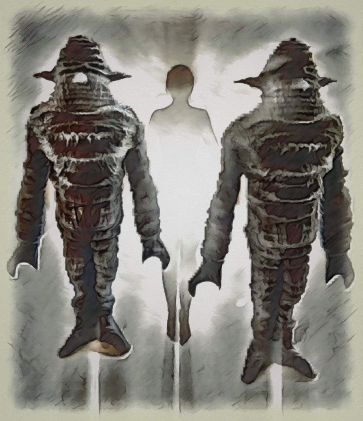 The creatures as described by Parker, Hickson, and other witnesses.