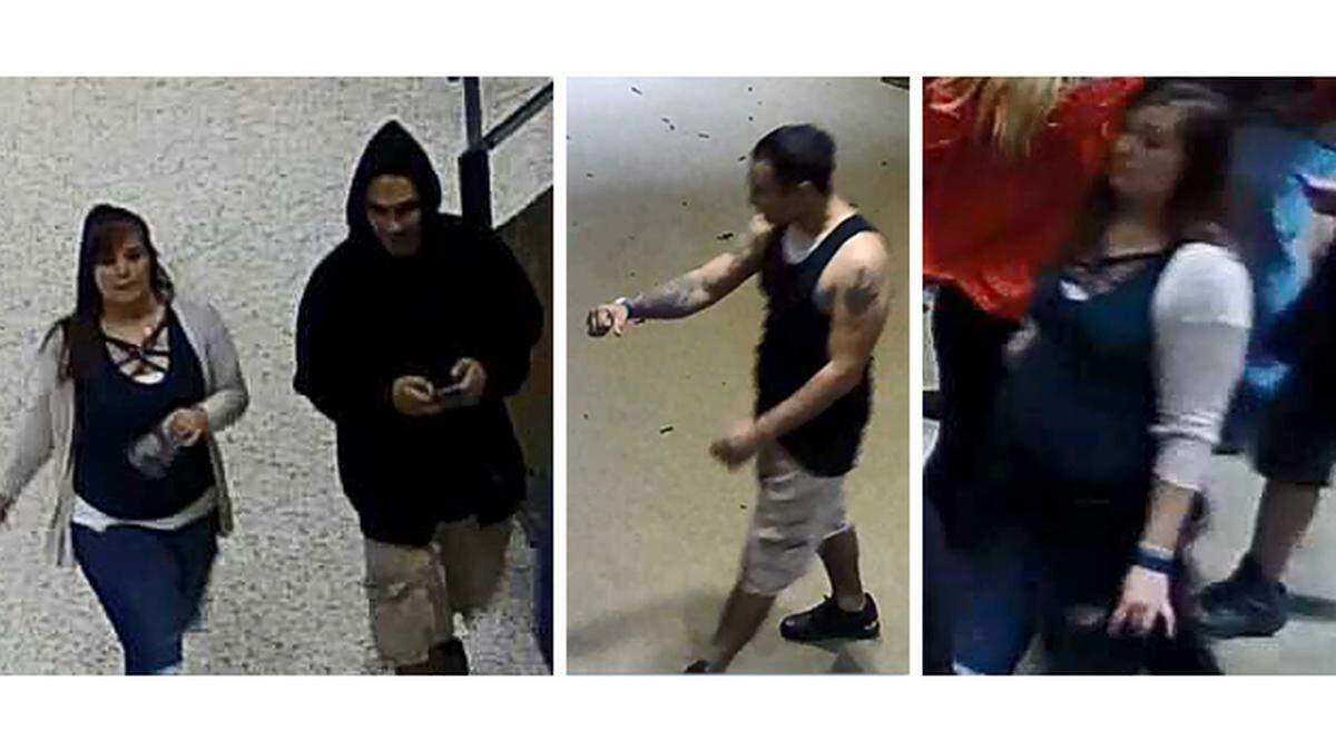 These people are wanted for questioning in an assault that led to a person’s death after a rock concert at the Mississippi Coast Coliseum on Dec. 3, 2018.