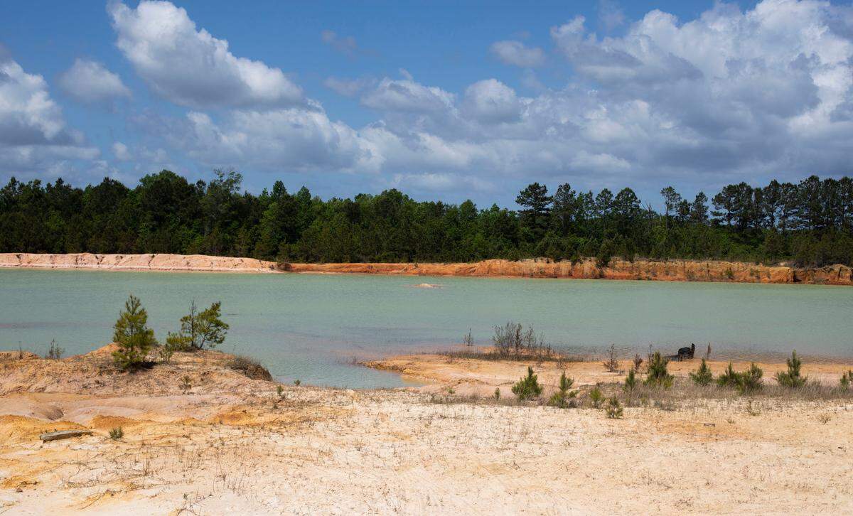 Teens were swimming in a pond at a now-defunct dirt pit off Kiln-Picayune Road in Hancock County when Aydin Stallings, 18, drowned on Sunday, April 24, 2022.