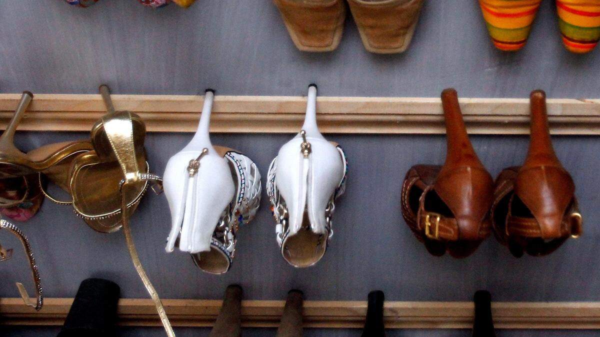 AMANDA McCOY/SUN HERALD 
 A new shoe store is coming to Premium Outlets in Gulfport. Rack Room Shoes will open Thursday, March 17, 2016.