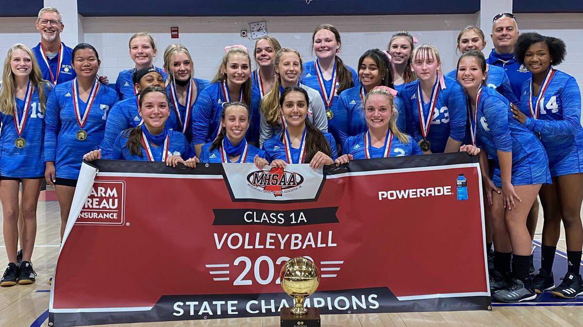 Resurrection Catholic claimed its first volleyball state championship on Saturday in Madison.