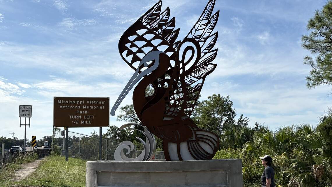 Sculptures rising in Ocean Springs as part of public art project