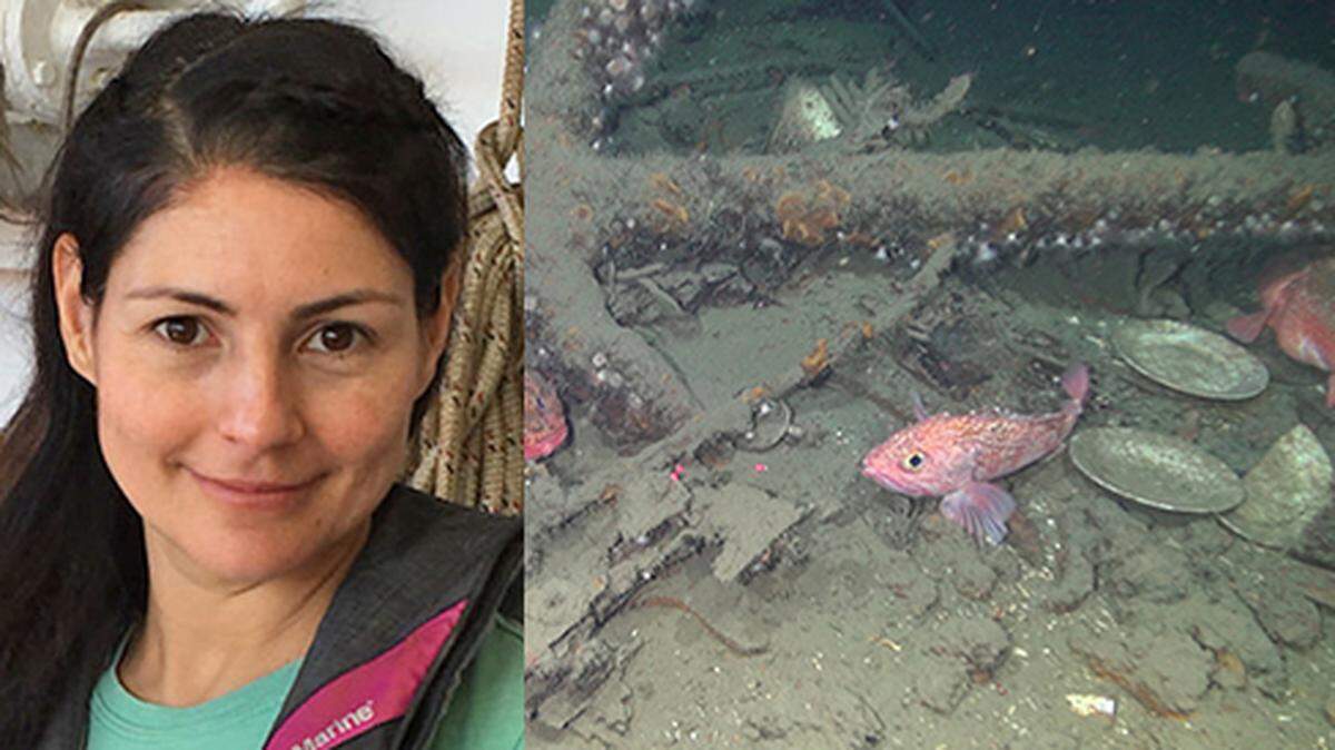 Leila Hamdan, associate professor at the University of Southern Mississippi Gulf Coast Research Laboratory, was the lead scientist on an exploration of a shipwreck in the Gulf of Mexico from June 24 to July 3, 2019.