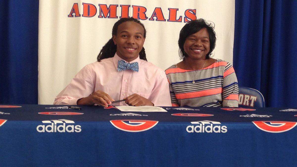 COURTESY GULFPORT ATHLETICS 
 Gulfport's Tyrell McArthur signed Friday to play basketball at Copiah-Lincoln Community College.