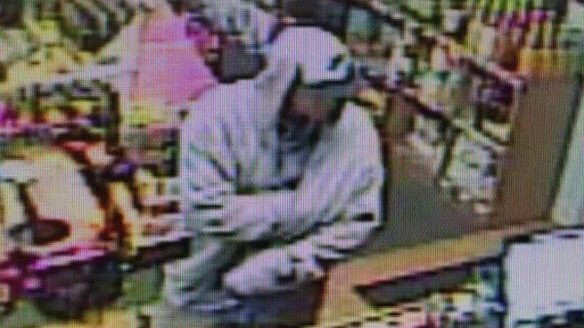 COURTESY OF BAY ST. LOUIS POLICE DEPARTMENT 
 Officers are asking for help finding a man in his mid 30s who flashed a gun and demanded money from the cashier Thursday night at Rosetti's Liquor Barrel in Bay St. Louis.