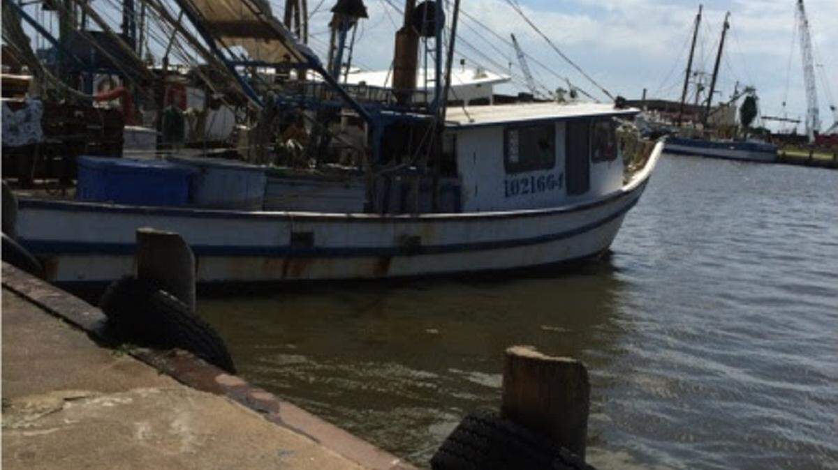 U.S. COAST GUARD 
 Missing fisherman Thanh Tran may be aboard this vessel, the Tina H. His family last spoke with him on Thursday. He could be in the Intracoastal Waterway between Biloxi and Abbeville, La.