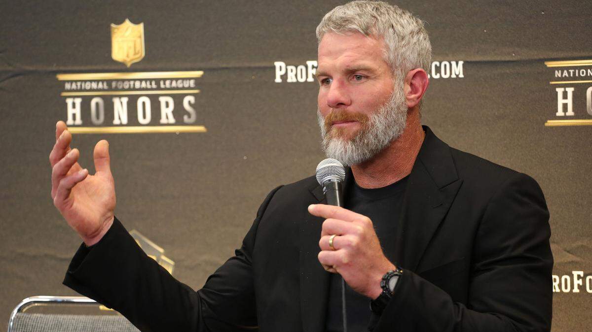 JACK DEMPSEY/ASSOCIATED PRESS 
 Brett Favre will throw out the first pitch at Sunday's 1:10 p.m. game between the Biloxi Shuckers and Pensacola Blue Wahoos at MGM Park in Biloxi.