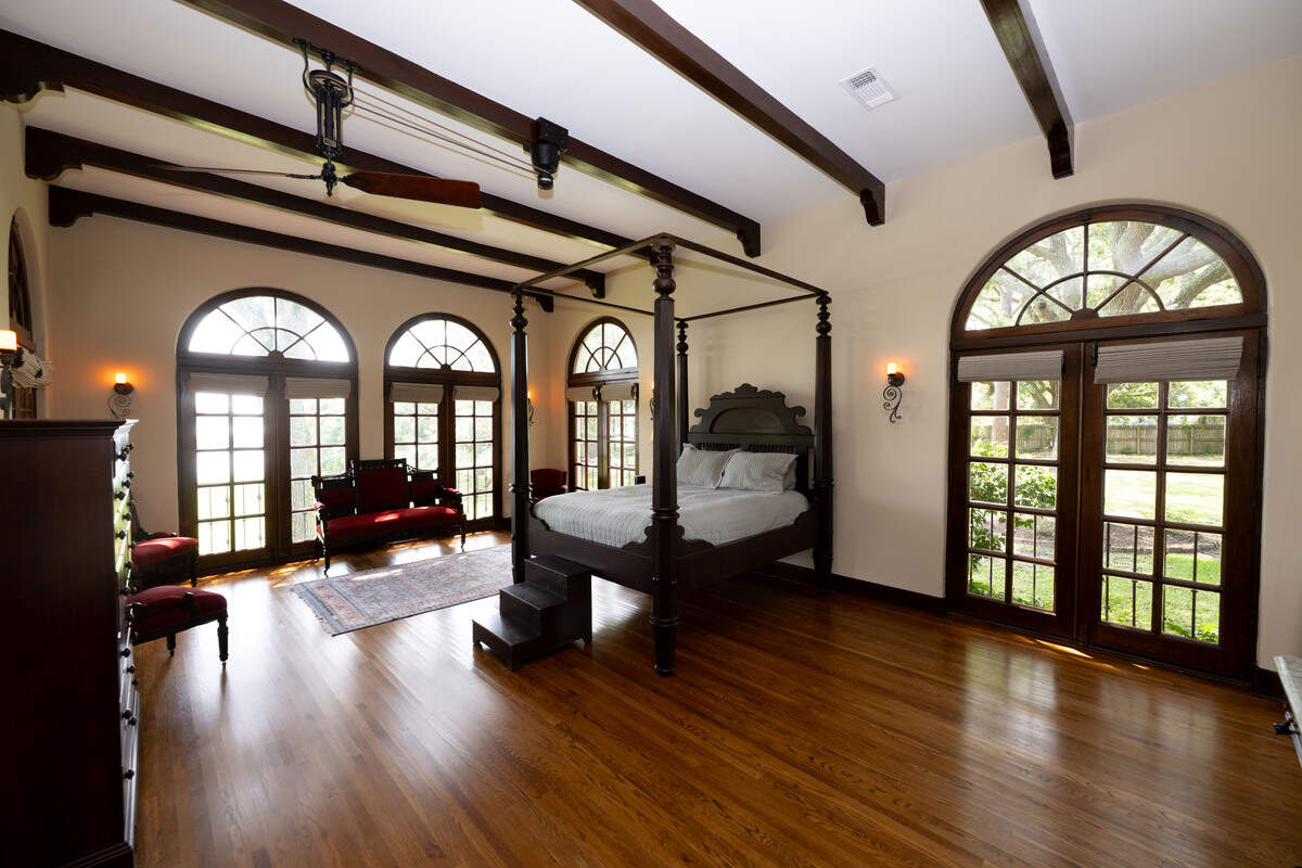 The master bedroom at Villa Del Mare at 13801 Arbor Circle in Ocean Springs on Wednesday, May 27, 2026.