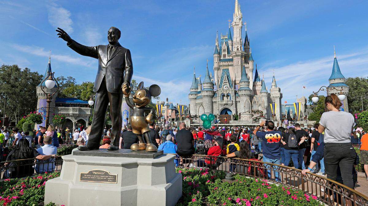 An employee-led task force at The Walt Disney Co. hopes to connect with students at historically Black colleges and educate them about career opportunities. (AP Photo/John Raoux, File)