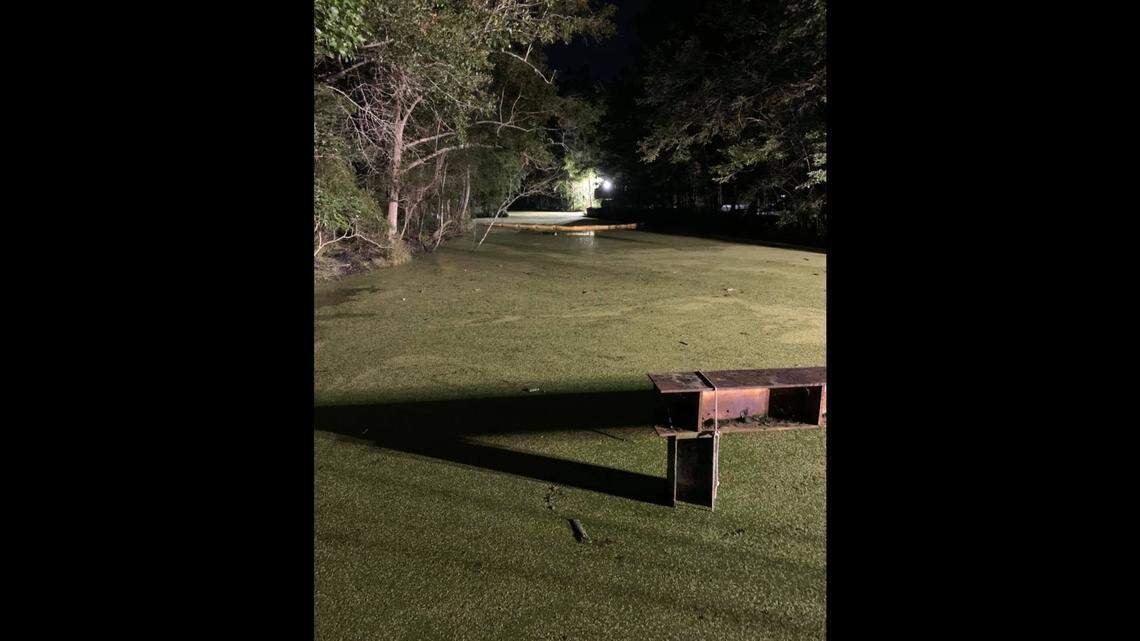 The search for a missing 4-year-old boy at Jean Lafitte National Historical Park has been hindered after a clay dam used in the search broke.