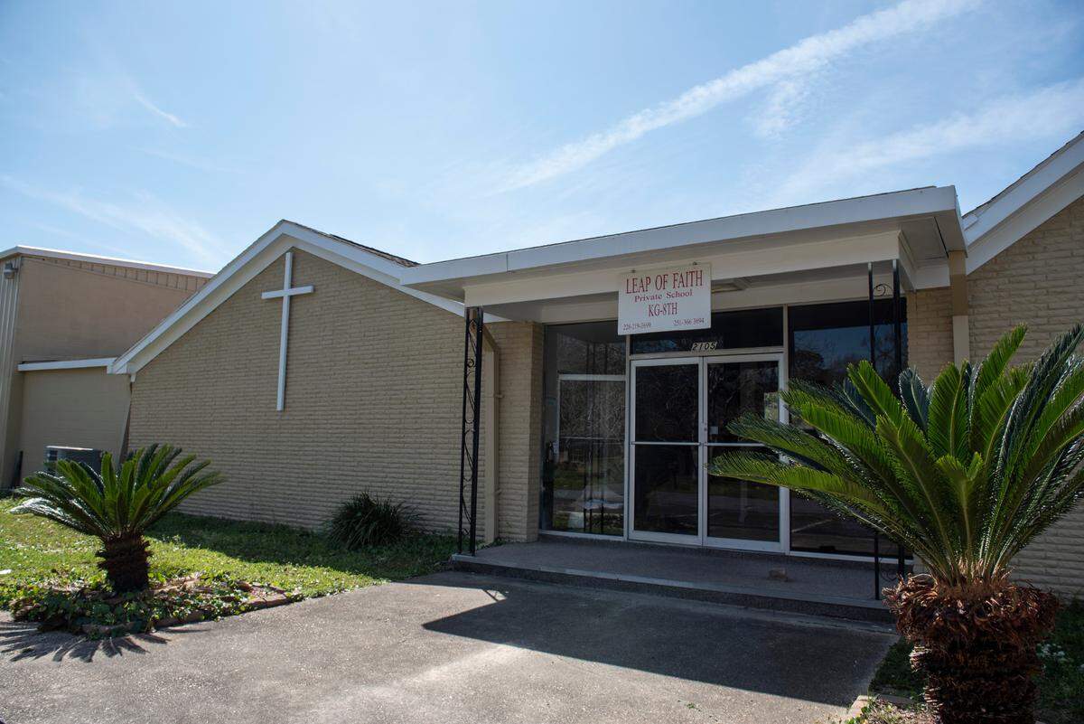 No one was killed and one man suffered a minor cut to the hand during a shooting incident at Leap of Faith private school in Pascagoula on Monday, March 21, 2022.
