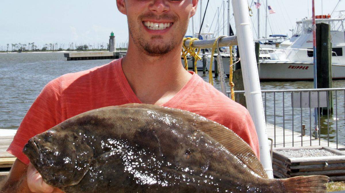 DENNIS PALMER/SPECIAL TO THE SUN HERALD 
 Southern Flounder.