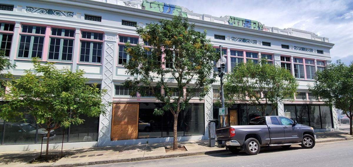 The downtown New Orleans property at 710 Baronne St. is shown here in 2019 prior to redevelopment.