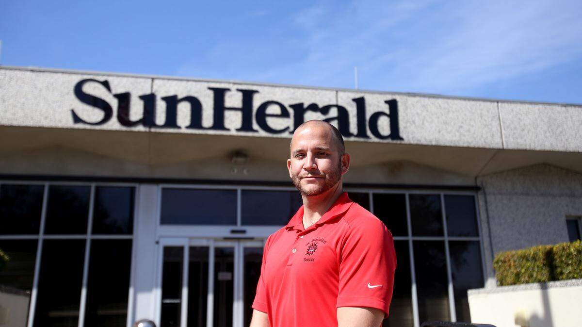 AMANDA McCOY/SUN HERALD 
 St. Stanislaus coach Ryan Joiner is taking over the girls program at Ocean Springs.