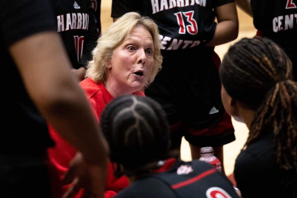Harrison Central head coach Sandra Rushing had led the Red Rebelettes to a berth in the Class 7A state championship game on Friday in Jackson.